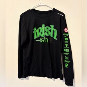 Brooks St Patrick's Day Dash 2018 Run Shirt Mens Large Irish-ish Long Sleeve